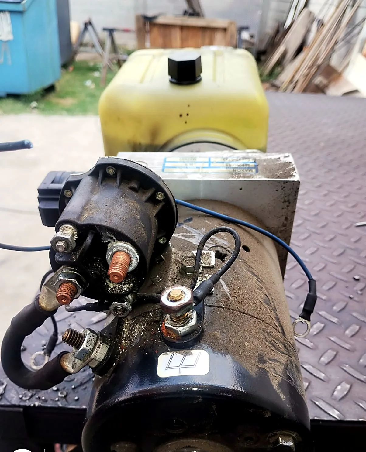 Motor de bomba hidráulica